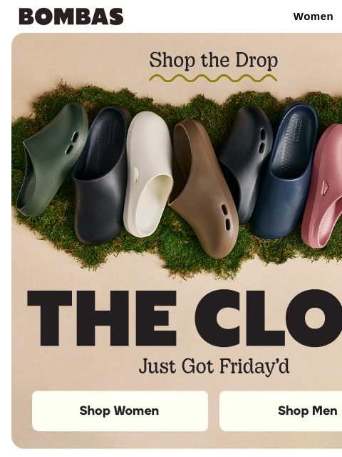 bombas newsletter: Introducing the Friday Clog
