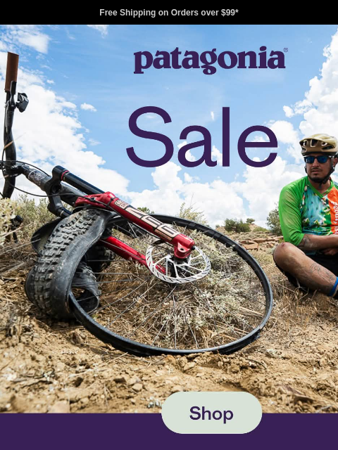 patagonia newsletter: Now up to 50% off
