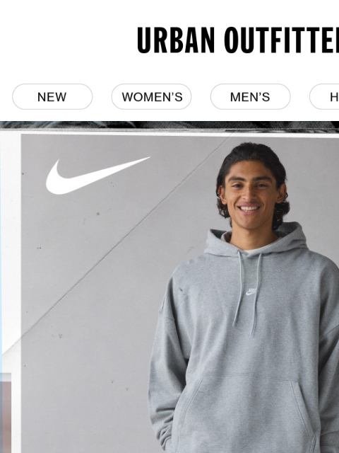 urbanoutfitters newsletter: Just (lock) in: New NIKE is here