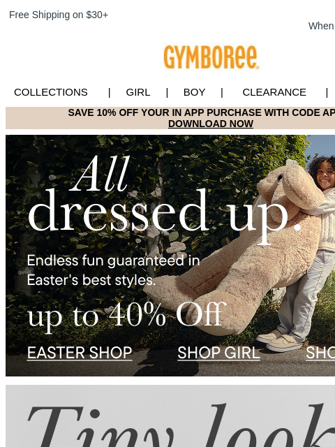 gymboree newsletter: These Outfit Sets? Baby Approved 👶🍼✔️