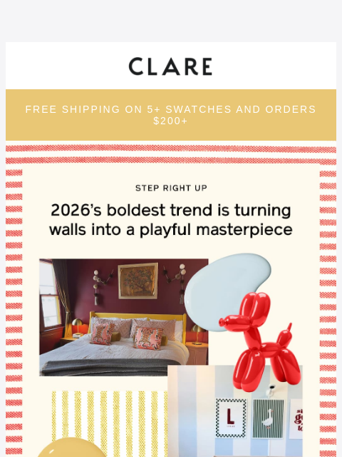 clare newsletter: Welcome to the FUNHAUS 🎠