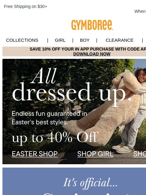 gymboree newsletter: Iconic Spring Looks You've Been Searching For... �...