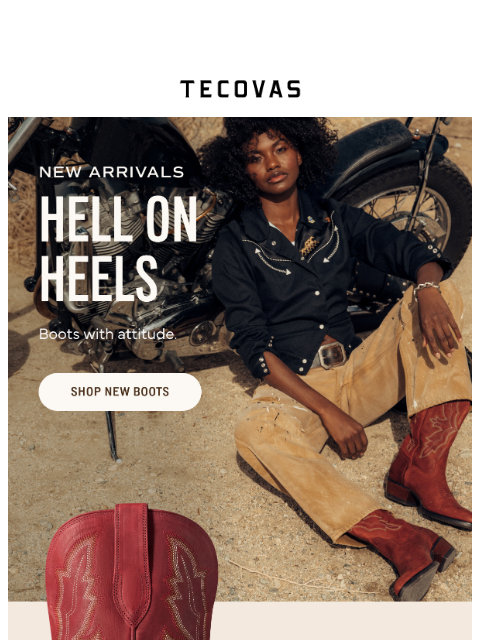 tecovas newsletter: Coming in hot.