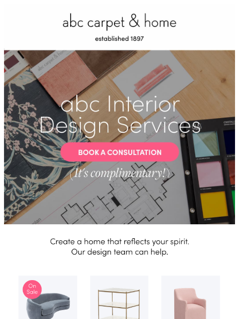 abchome newsletter: Your Style—Brought to Life