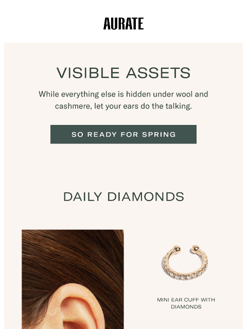 auratenewyork newsletter: COVER YOUR EARS