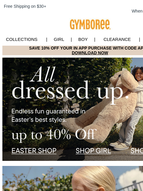 gymboree newsletter: 5 Easter Looks Fully Styled 👗👜👒