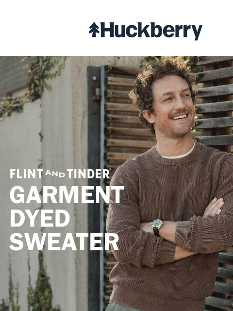 huckberry newsletter: Wabi-sabi on day one