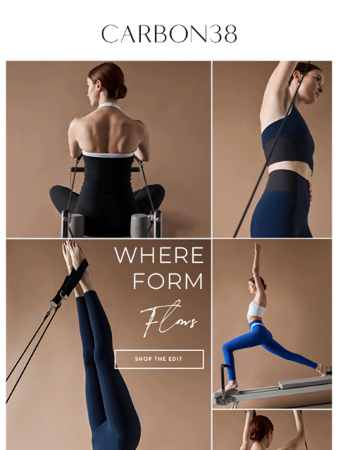 carbon38 newsletter: The Pilates Looks You Need Now