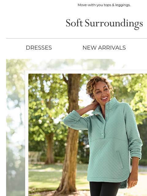 softsurroundings newsletter: Walk on the Soft Side