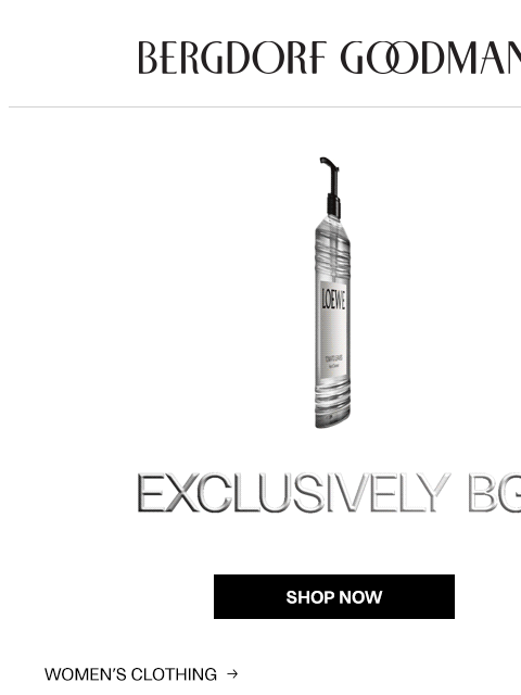 bergdorfgoodman newsletter: Exclusively BG: Standout Pieces