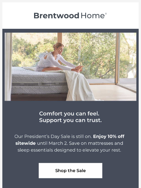 brentwoodhome newsletter: Presidents’ Day Savings, Made for Dreamers