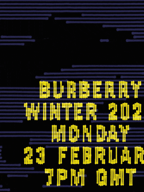 burberry newsletter: Save the date: Winter 2026 show