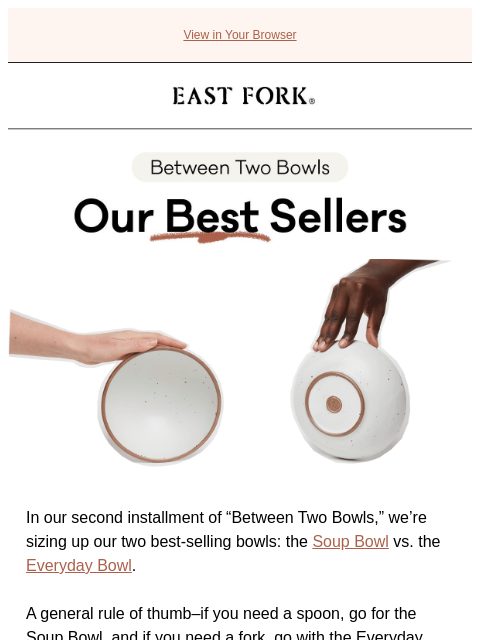 The Soup Bowl vs. Everyday Bowl ͏ ͏ ͏ ͏ ͏ ͏ ͏ ͏ ͏ ͏ ͏ ͏ ͏ ͏ ͏ ͏ ͏ ͏ ͏ ͏ ͏ ͏ ͏ ͏ ͏ ͏ ͏ ͏ ͏ ͏ ͏ ͏ ͏ ͏ ͏ ͏ ͏ ͏ ͏ ͏ ͏ ͏ ͏ ͏ ͏ ͏ ͏ ͏ ͏ ͏ ͏ ͏ ͏ ͏ ͏ ͏ ͏ ͏ ͏ ͏ ͏ ͏ ͏ ͏ ͏ ͏ ͏ ͏ ͏ ͏ ͏ ͏ ͏ ͏ ͏ ͏ ͏ ͏ ͏ ͏ ͏ ͏ ͏ ͏ ͏