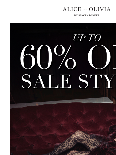 aliceandolivia newsletter: SNOW DAY SALE: Up To 60% Off! ❄️