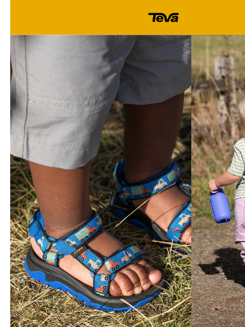 teva newsletter: Tiny trails start here 👶