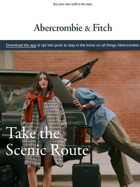 abercrombie newsletter: GO SIGHT SEEING →