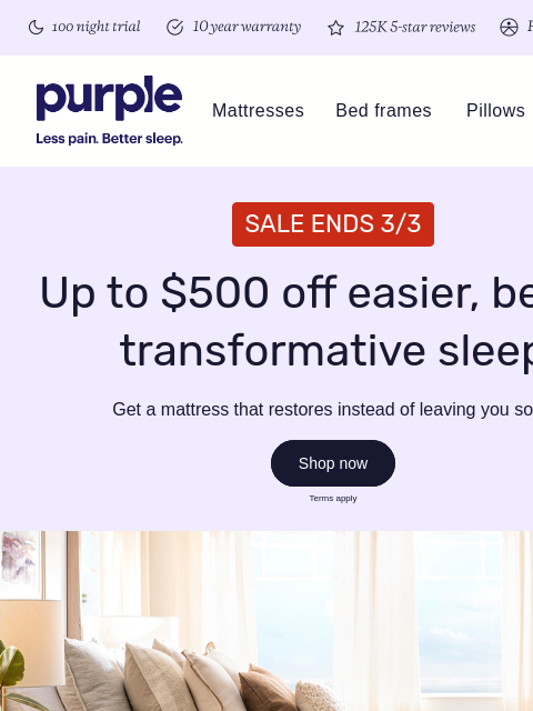 purple newsletter: One week left!