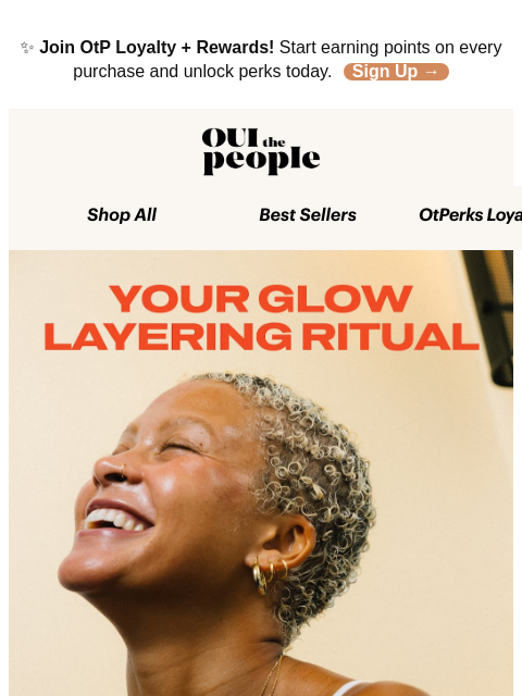 ouithepeople newsletter: Complete Skin-to-Scent Ritual Has Arrived 🧡