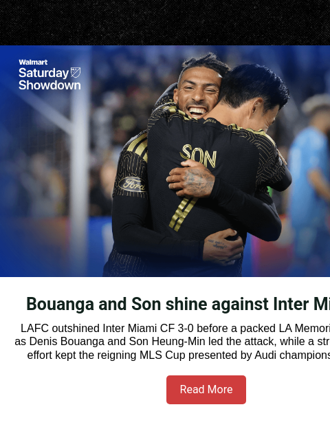 mlssoccer newsletter: Bouanga, Son lead LAFC statement win on Opening We...