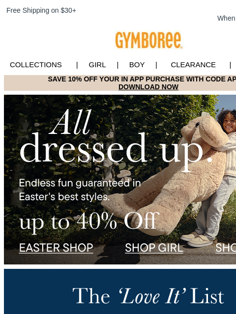 gymboree newsletter: 5 Spring Styles To Wear This Week ⬇️💐