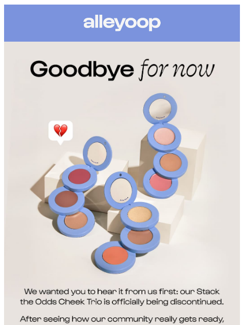 meetalleyoop newsletter: 💔 To be discontinued …