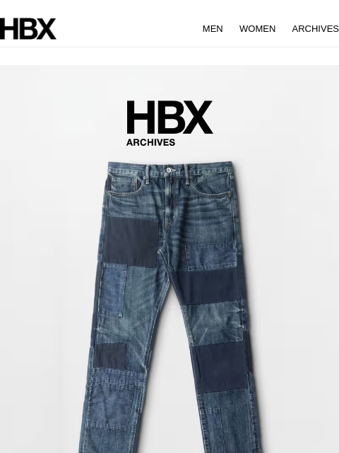 hbx newsletter: HBX Archives Preview: 24 Feb/9AM EST/10PM HKT Rele...