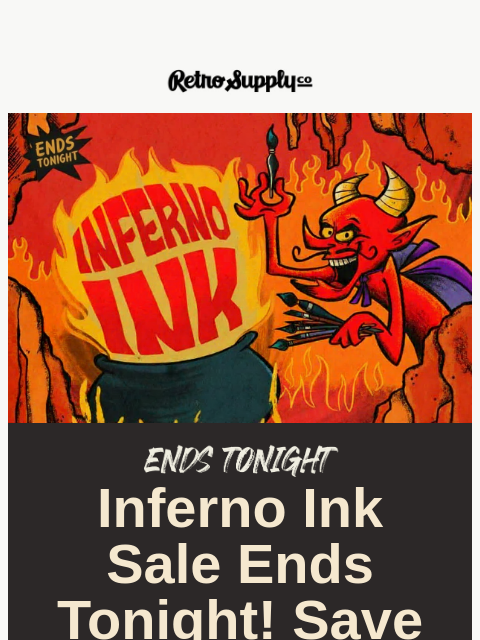 retrosupply newsletter: 38 Brushes. One Last Shot.