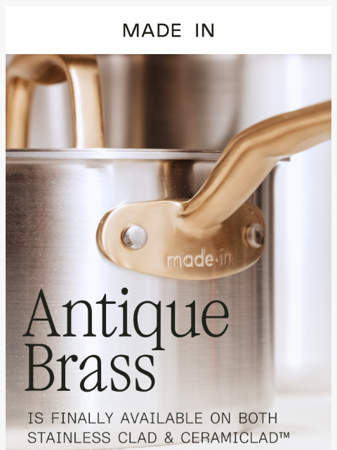 madeincookware newsletter: The Most Beautiful Pan in Your Kitchen Should Also...