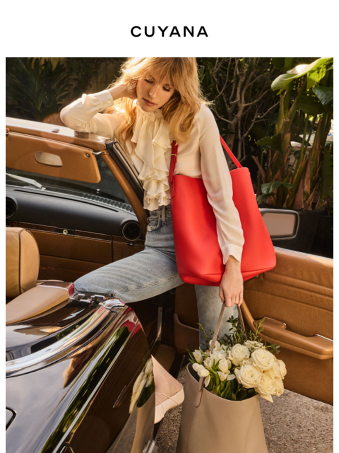 cuyana newsletter: Spring Newness is Here