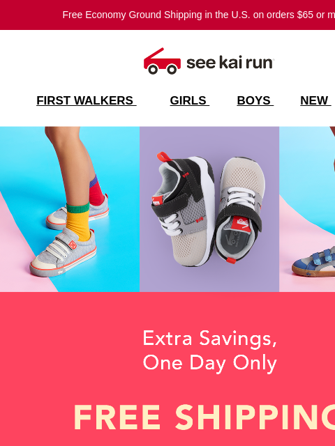 seekairun newsletter: Hurry! Free Shipping Is Here… But Not For Long 🚚