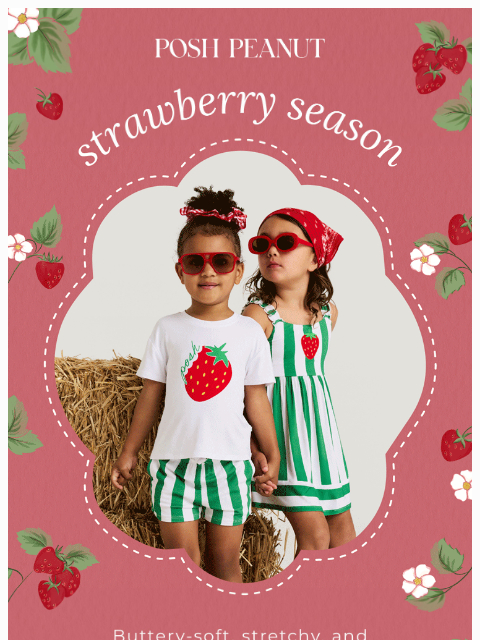 poshpeanut newsletter: 🍓It’s Strawberry Season