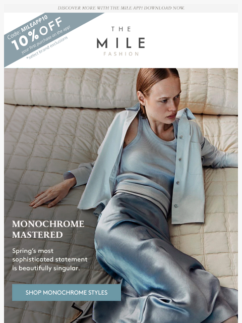 orchardmile newsletter: Head-to-Toe Chic Starts Here