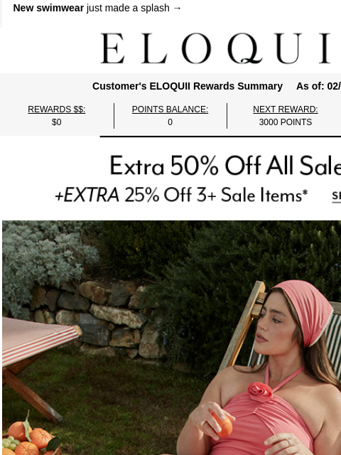 eloquii newsletter: SWIM 2026 IS HERE 👙