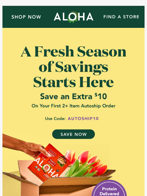 aloha newsletter: Tailored to your every need 👏