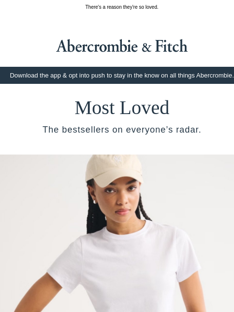 abercrombie newsletter: Did someone say bestsellers?