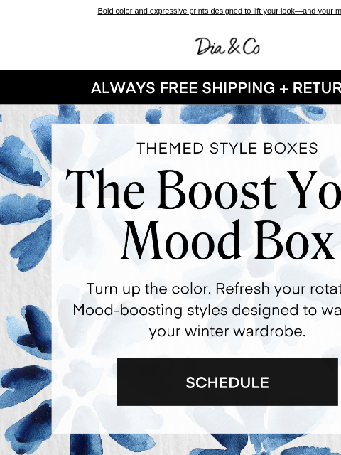 dia newsletter: Feeling the Winter Slump? Us too!