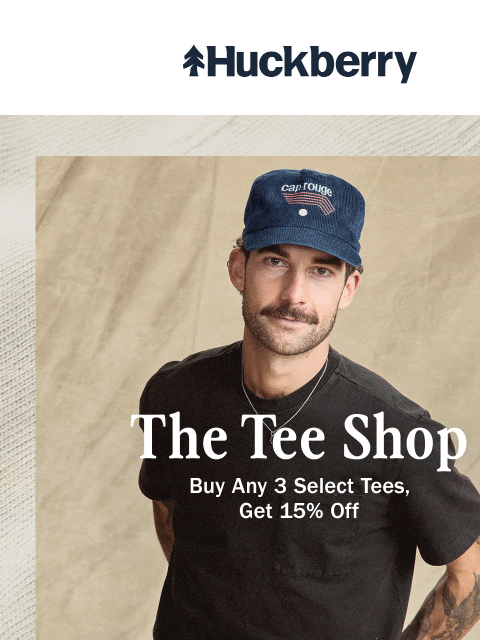 huckberry newsletter: 5 Tees Every Guy Should Own