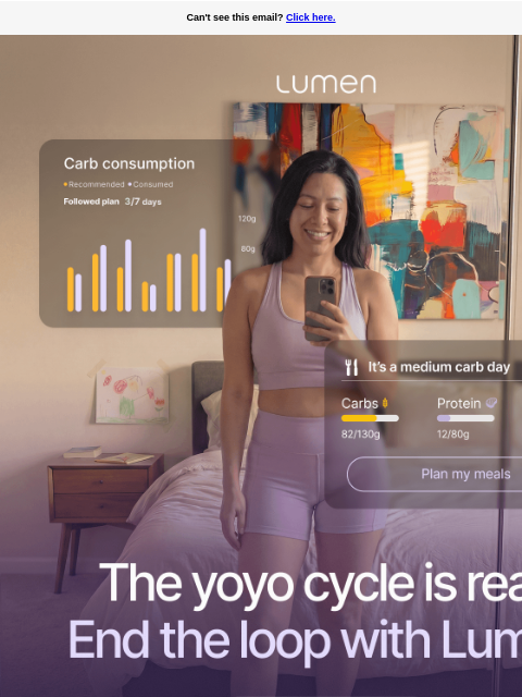 lumen newsletter: The lose 10. Gain 12 strategy?