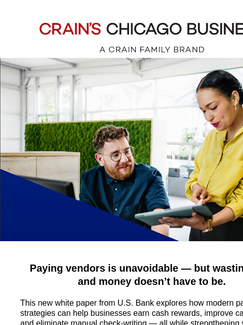 craincontentstudio newsletter: An operations solution that pays you back