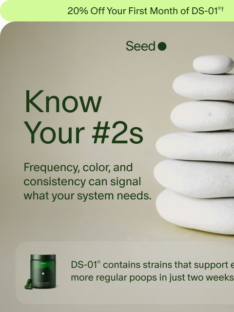 seed newsletter: Poop is data.