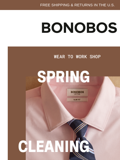 bonobos newsletter: All the Work Essentials You Need