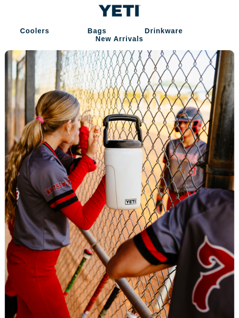 yeti newsletter: Gear Up To Play Ball