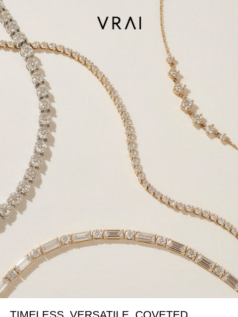 vrai newsletter: Tennis bracelets for every style