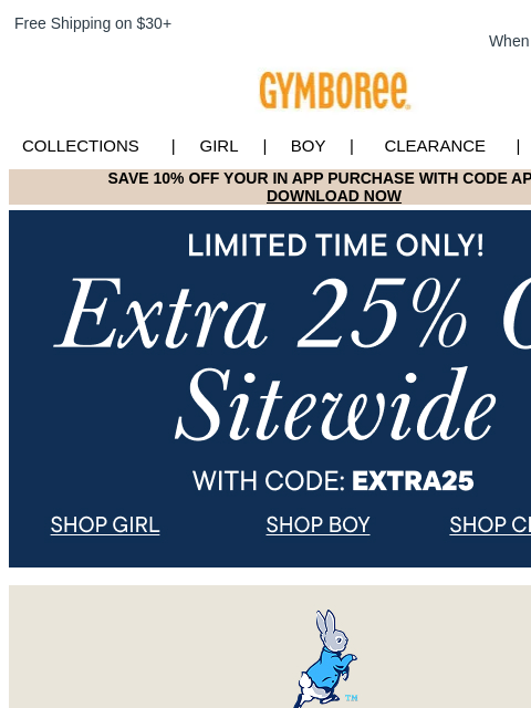 gymboree newsletter: Peter Rabbit Styles Straight From the 📖🐰