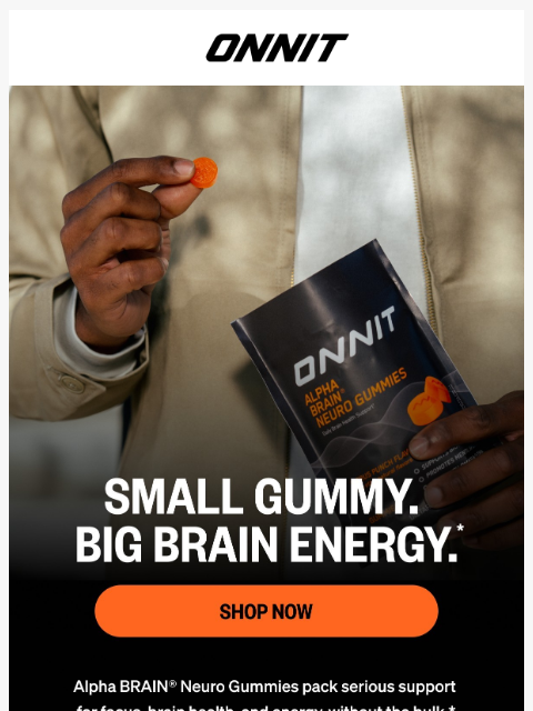 onnit newsletter: Your shortcut to sharper thinking