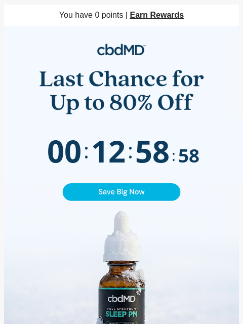 cbdmd newsletter: Final Hours to Stock Up and Save Big