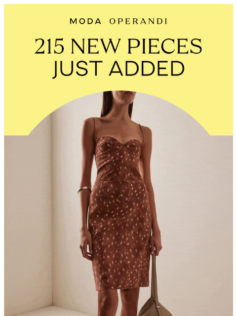 modaoperandi newsletter: 215 NEW PIECES INSIDE
