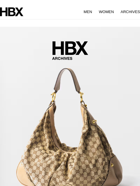hbx newsletter: HBX Archives Preview: 27 Feb/9AM EST/10PM HKT Rele...