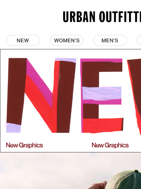urbanoutfitters newsletter: Front row to our new music graphics