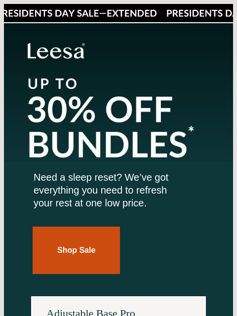 leesasleep newsletter: The smartest way to save? Bundles!